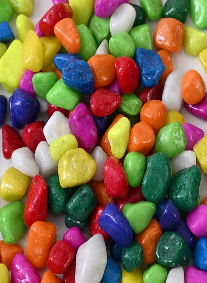 VANNEF® Premium Natural Polished Gemstone Mix, Multi-Colour Tumbled Stones, Assorted Sizes - Image 4